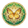 Butterfly Mandala 2D Flat DIY Diamond Art Pendant Wall Decor for Home & Windows