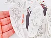 【10 PCS】Water Soluble Spring Floral Hand Embroidery Pattern,peel and stick paper for ornaments