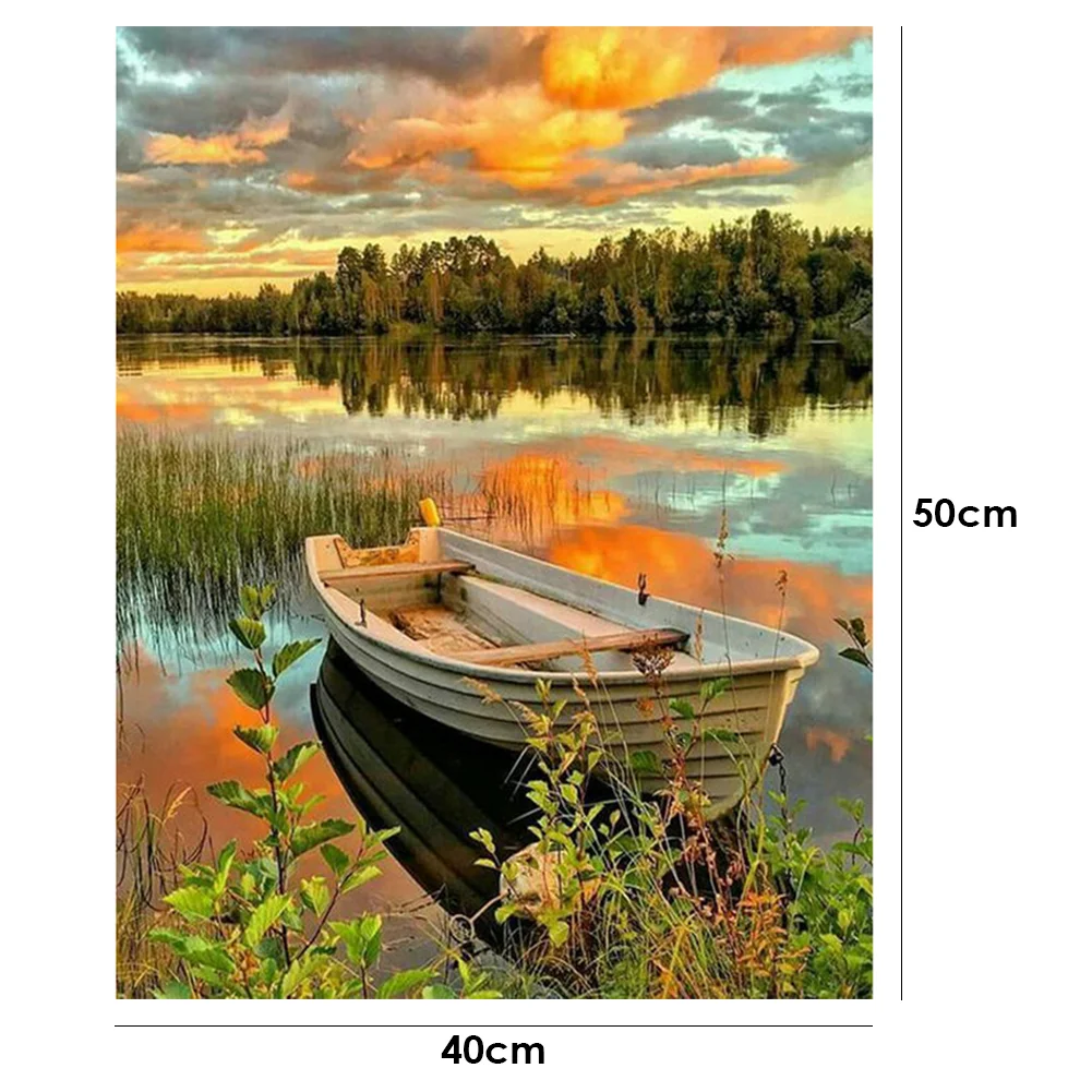 Boat Grove - Paint By Number(40*50cm)