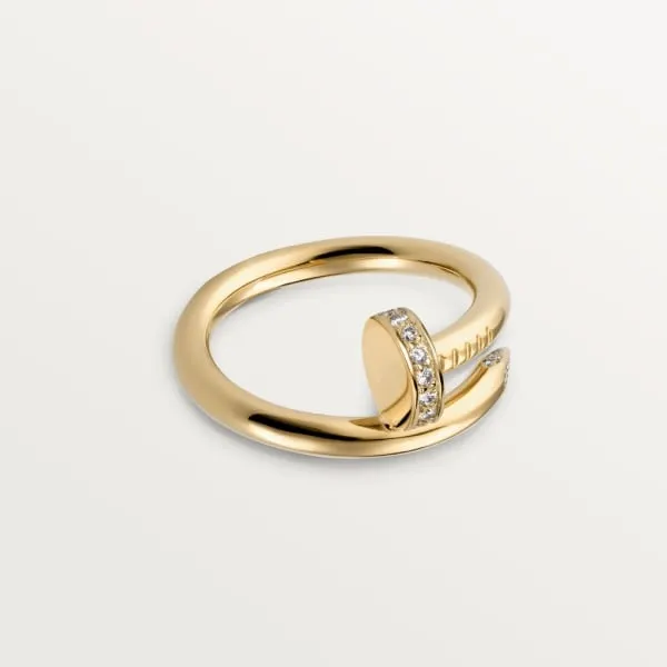 Just a Clou ring Yellow gold, diamonds
