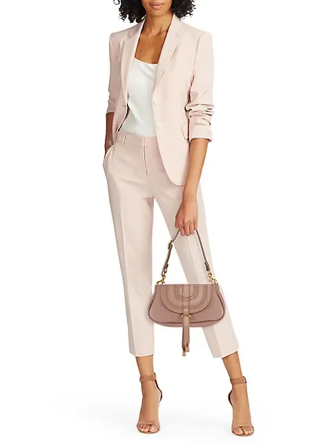 Chlo&eacute; Marcie Leather Shoulder Bag