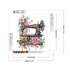 Diamond Painting-DIY Crystal Rhinestone Sewing Machine