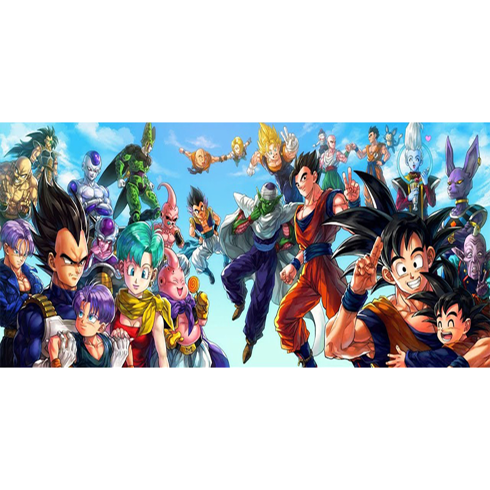 Anime Dragon Ball 80*40cm paint by numbers