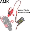 AMK 1/10 Plastic Mini Electric Winch with Control Switch for RC Crawler TRX4 Axle SCX10 RC TF2 Tamiya CC01 Capo JIMNY