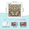 Diamond Painting-DIY Crystal Rhinestone Jewelry Tiger