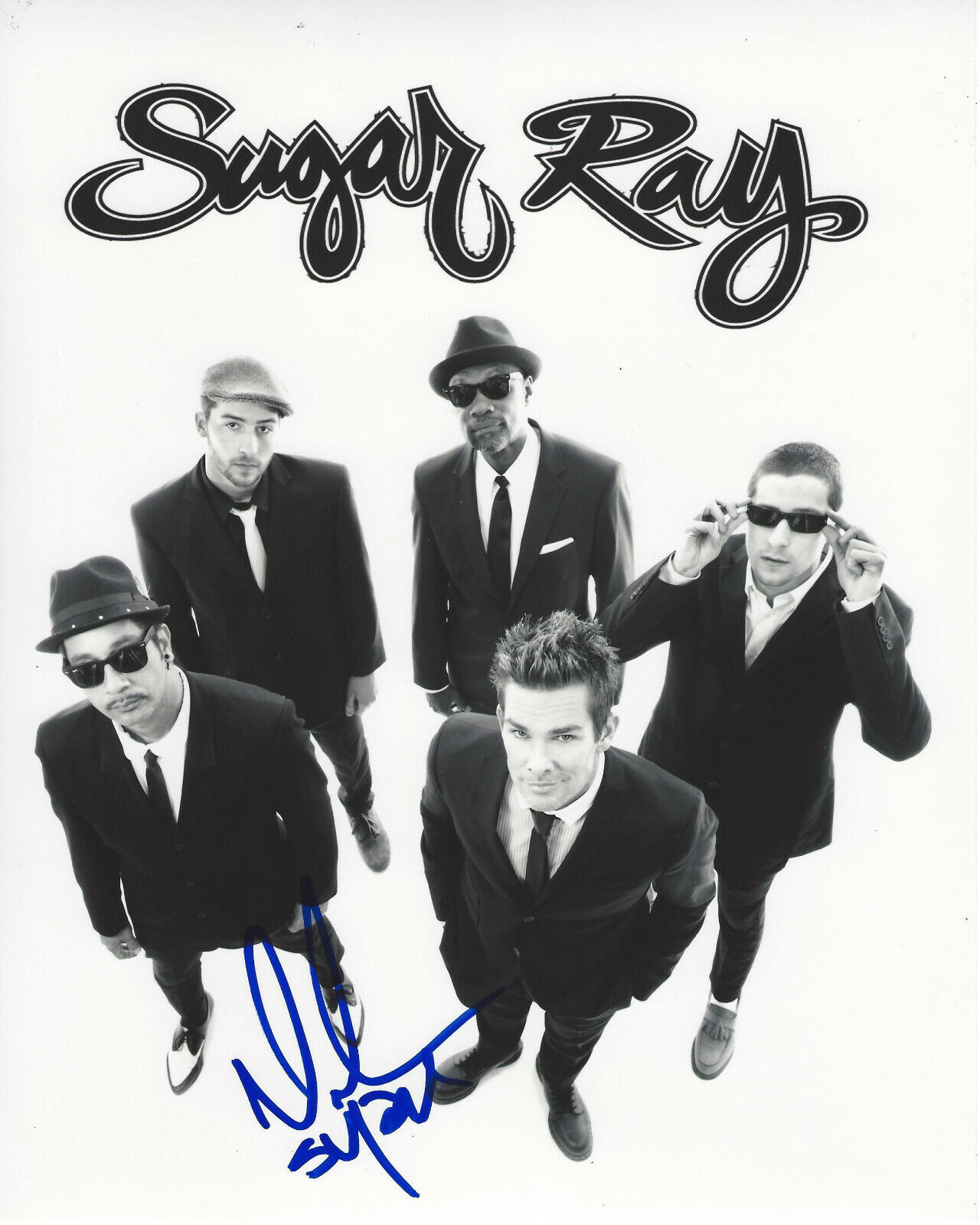 MARK MCGRATH SUGAR RAY LEAD SINGER HAND SIGNED AUTHENTIC 8X10 Photo Poster painting E COA PROOF
