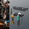 2 Bay Angle Grinder Rack Wall Mount Organizer Bracket for Grinders Power Tools