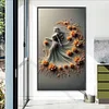 (40*70cm)Flower Skirt Girl - Full Round Drill Diamond Painting