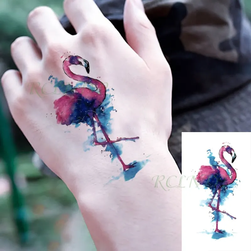 Waterproof Temporary Tattoo Sticker black machine gun tatto flash tatoo fake tattoos for men women