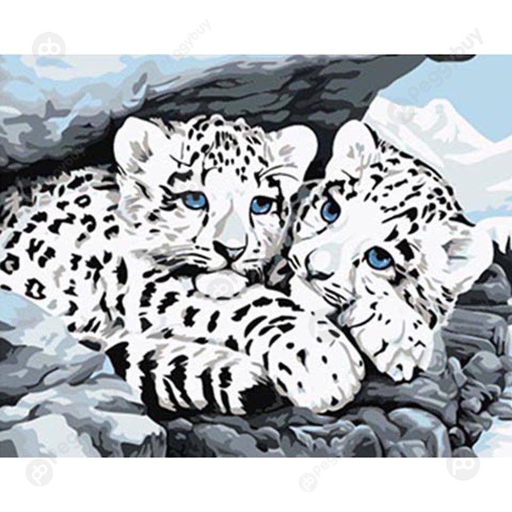 

40*50CM Paint By Numbers-now Leopard, 501 Original