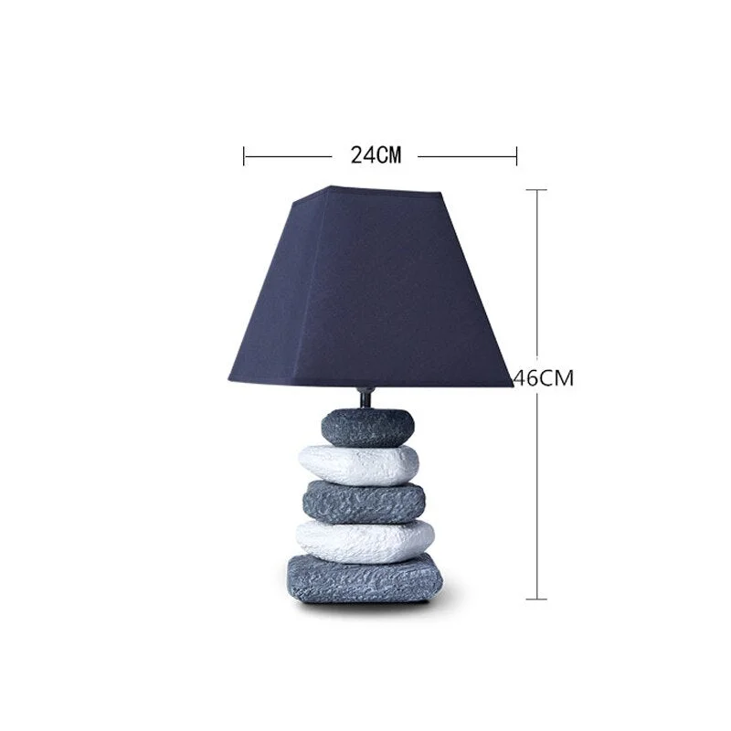 Art Deco Ceramic Fabric LED Table Lamp For The Bedroom Home Deco Table Light Fixture Bedside Living Room Restaurant Desk Lamp