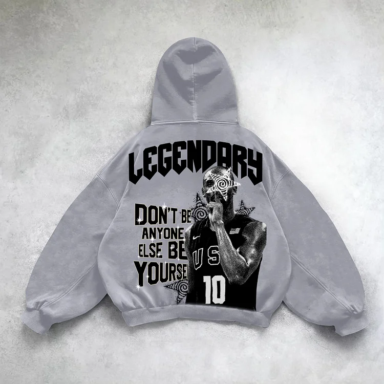 Legendary Star You Just Need To Be Yourself Graphics 100% Pickled Hooded Sweatshirt