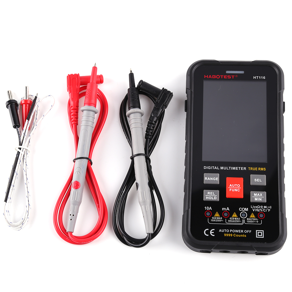 

Auto Range 1000V 10A Digital Smart Multimeter AC DC Voltage Current Tester, 501 Original