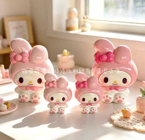 huge melody resin charm