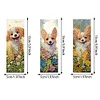 3Pcs Diamond Painting Dog Bookmark Making Kit for Book Lovers