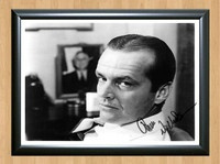 Jack Nicholson Chinatown 1974 Signed Autographed Photo Poster painting Poster Print Memorabilia A2 Size 16.5x23.4