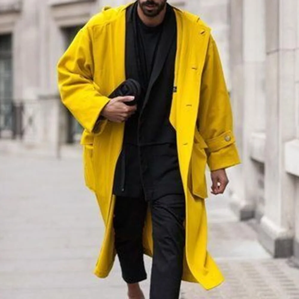 Men's coat and nylon coat