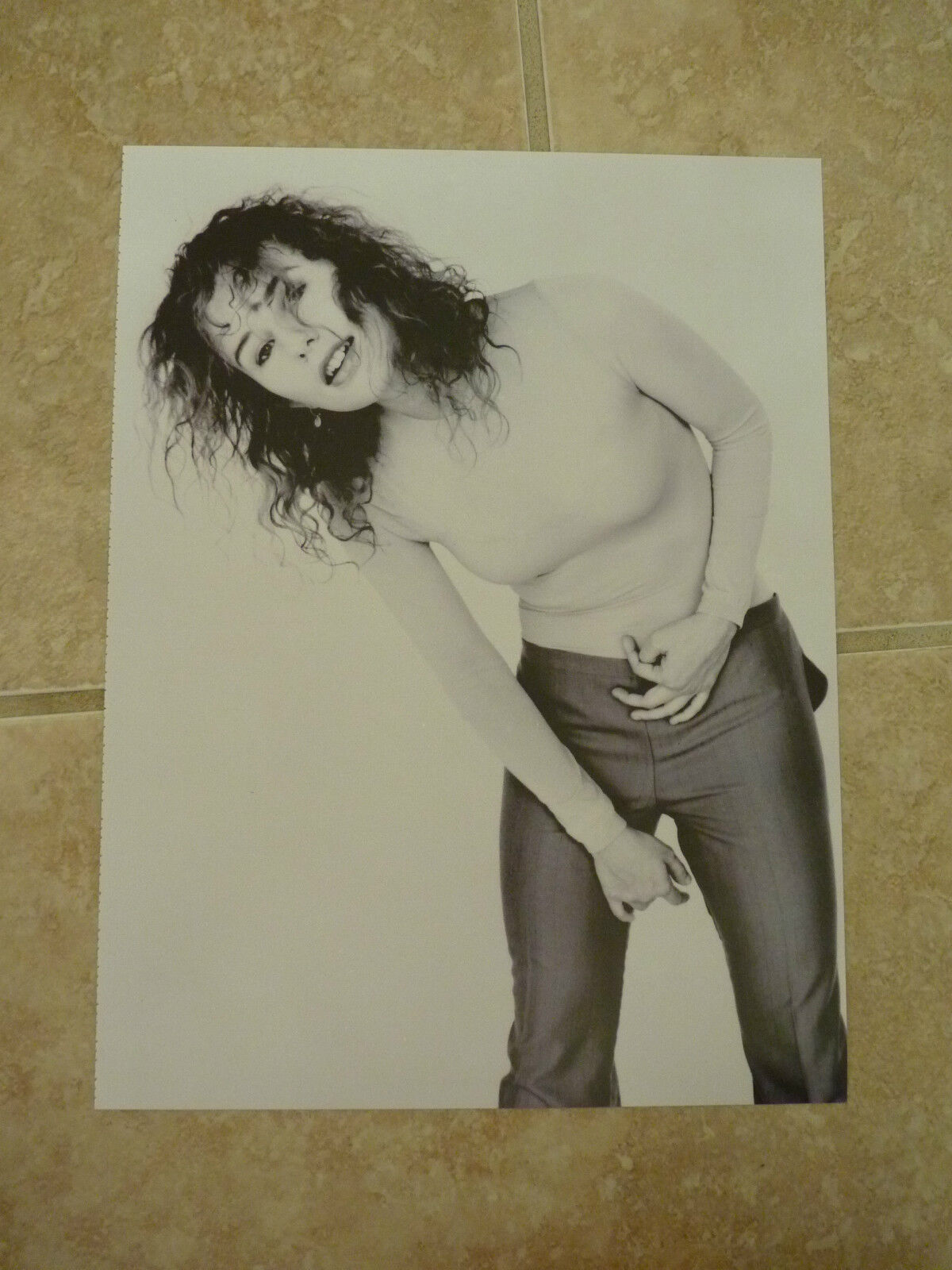 Tori Amos Coffee Table Book Photo Poster painting Page Music Singer #13