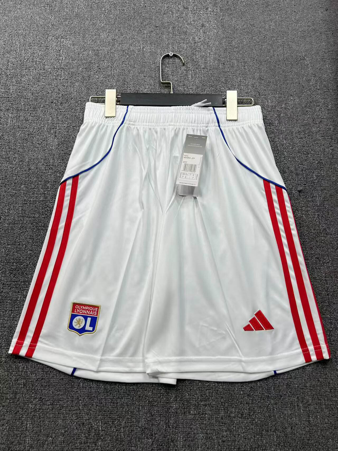 2025-2026 Shorts  Lyon Olympique Lyonnais Home Football Shirt 1:1 Thai Quality- Maxi Kits