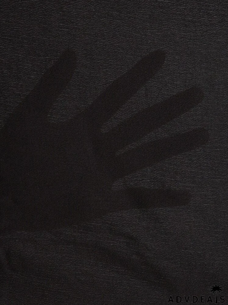 Dobby Mesh Insert Batwing Sleeve Top