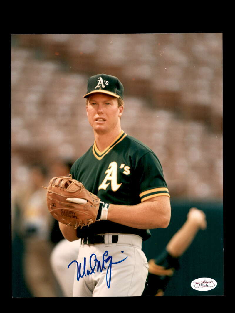 Mark McGwire JSA Coa Signed 8x10 Photo Poster painting Autograph