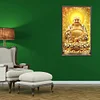 Diamond Painting-DIY Full Round Drill Buddha Light Shines Full(40*70CM)