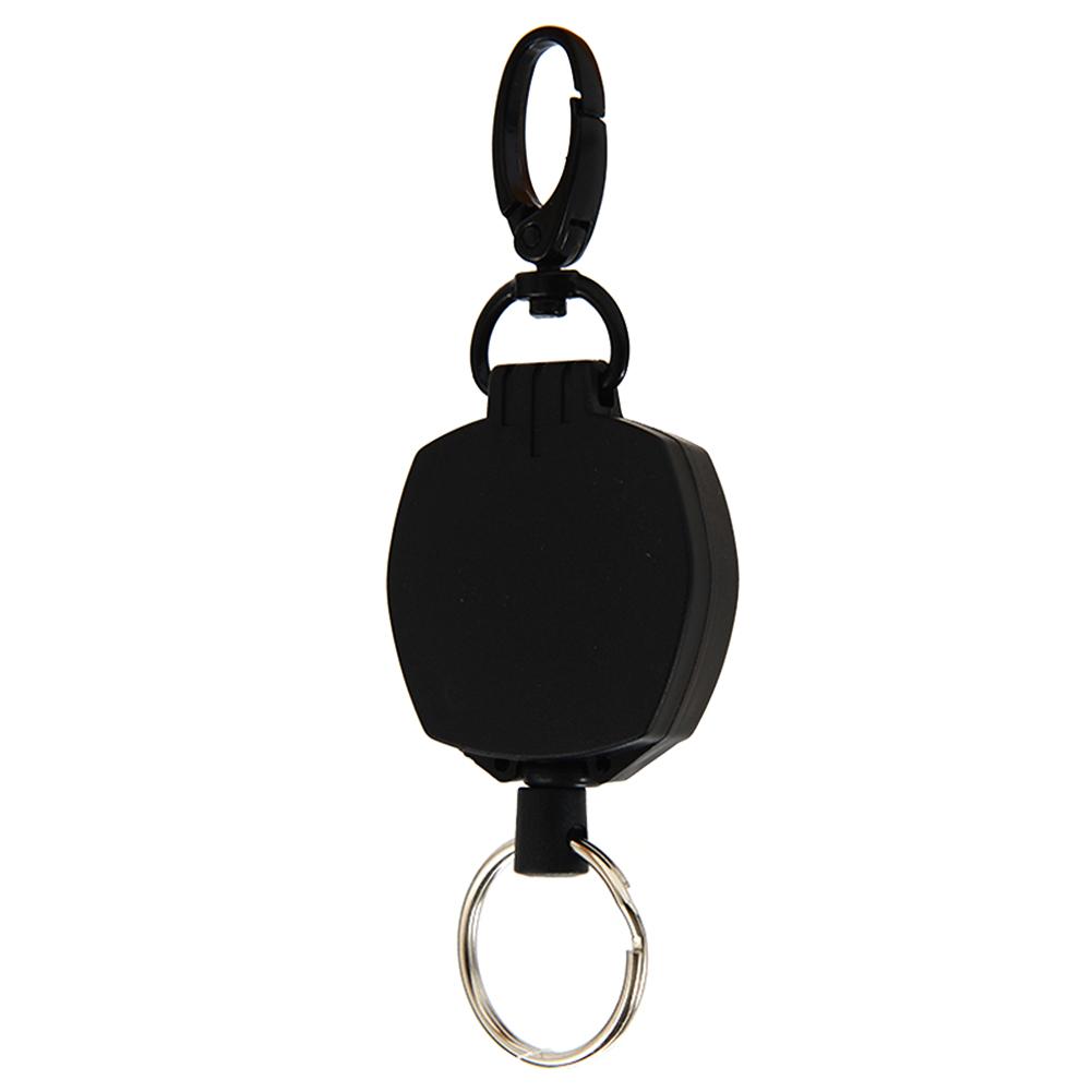 Resilience Steel Wire Elastic Keychain Recoil Retractable Key Ring от Cesdeals WW