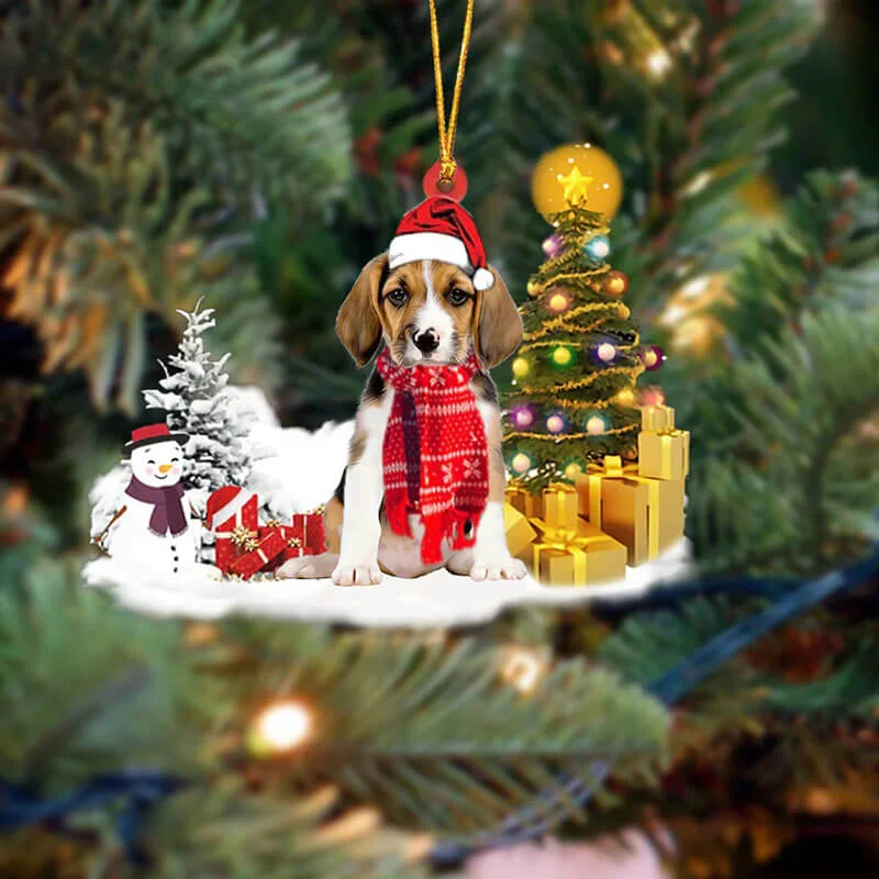 VigorDaily Beagle Christmas Ornament SM134