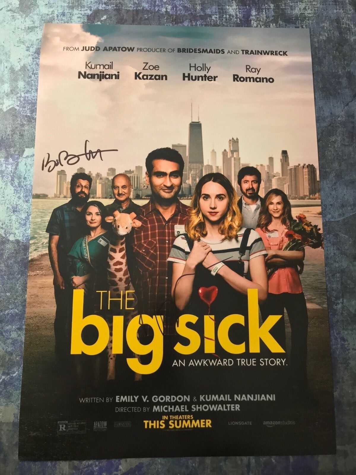 GFA Zoe Kazan & Bo Burnham * THE BIG SICK * Cast Signed 12x18 Photo Poster painting Poster COA