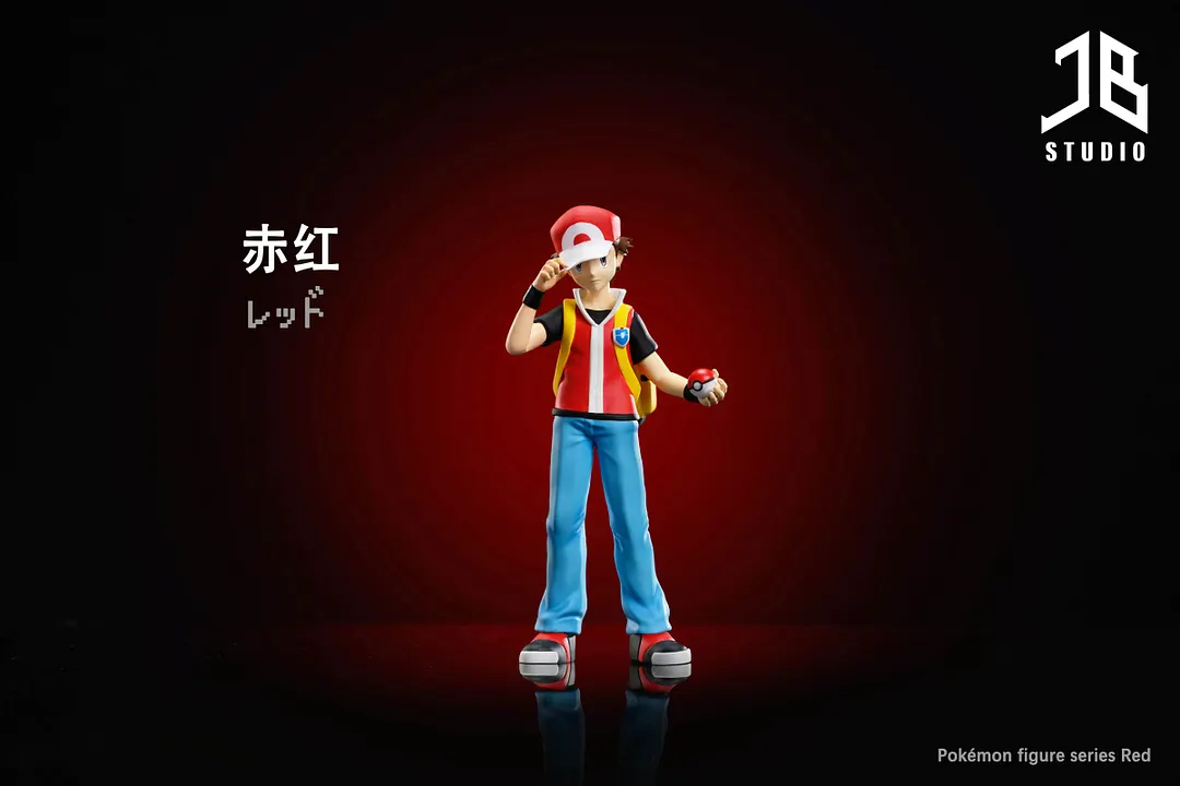 1/20 Scale World Zukan Red - Pokemon Statue - JB Studio