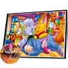 Winnie The Pooh-Full Round Diamond Painting 40*60CM