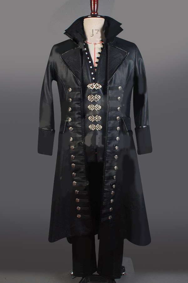 Once Upon A Time Captain Hook Cosplay Costume