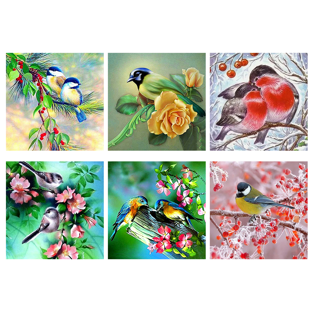 

Branch Bird - Round Drill Diamond Painting - 30*30CM, 04, 501 Original