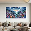 (70*40cm)Dreamy Scenery - Full Round Drill Diamond Painting