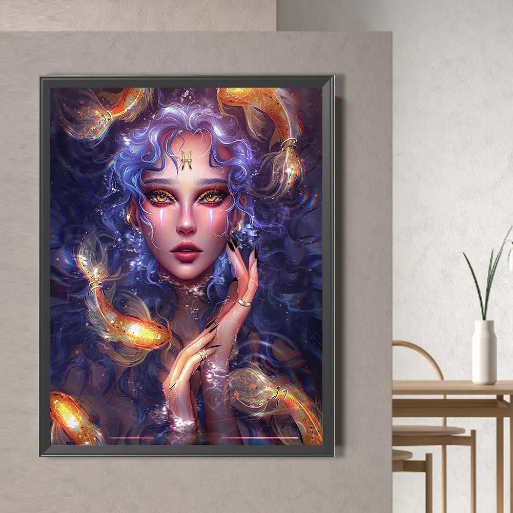 Diamond Painting - Full Round Drill - Beauty(Canvas|50*60cm)