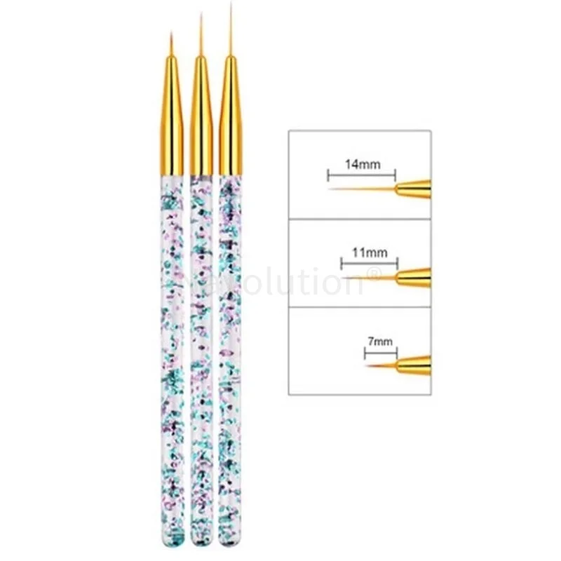 3pcs Nail Brush