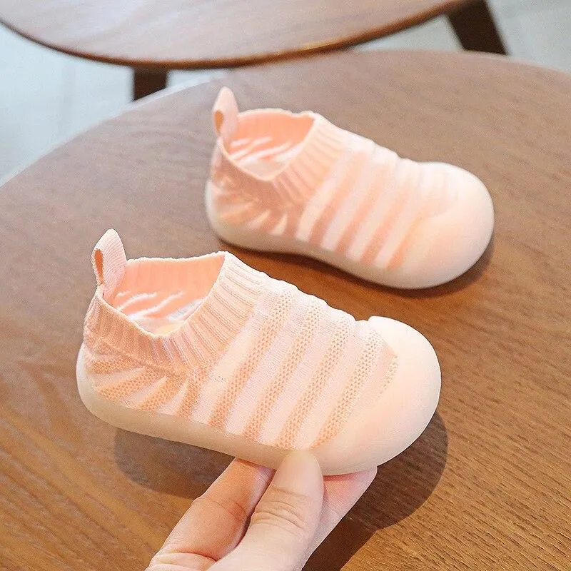 2020 New Summer Mesh Baby Shoes Breathable Antiskid Toddler Shoes Anti-Slip Soft Sole First Walker Boys Girls Casual Shoes