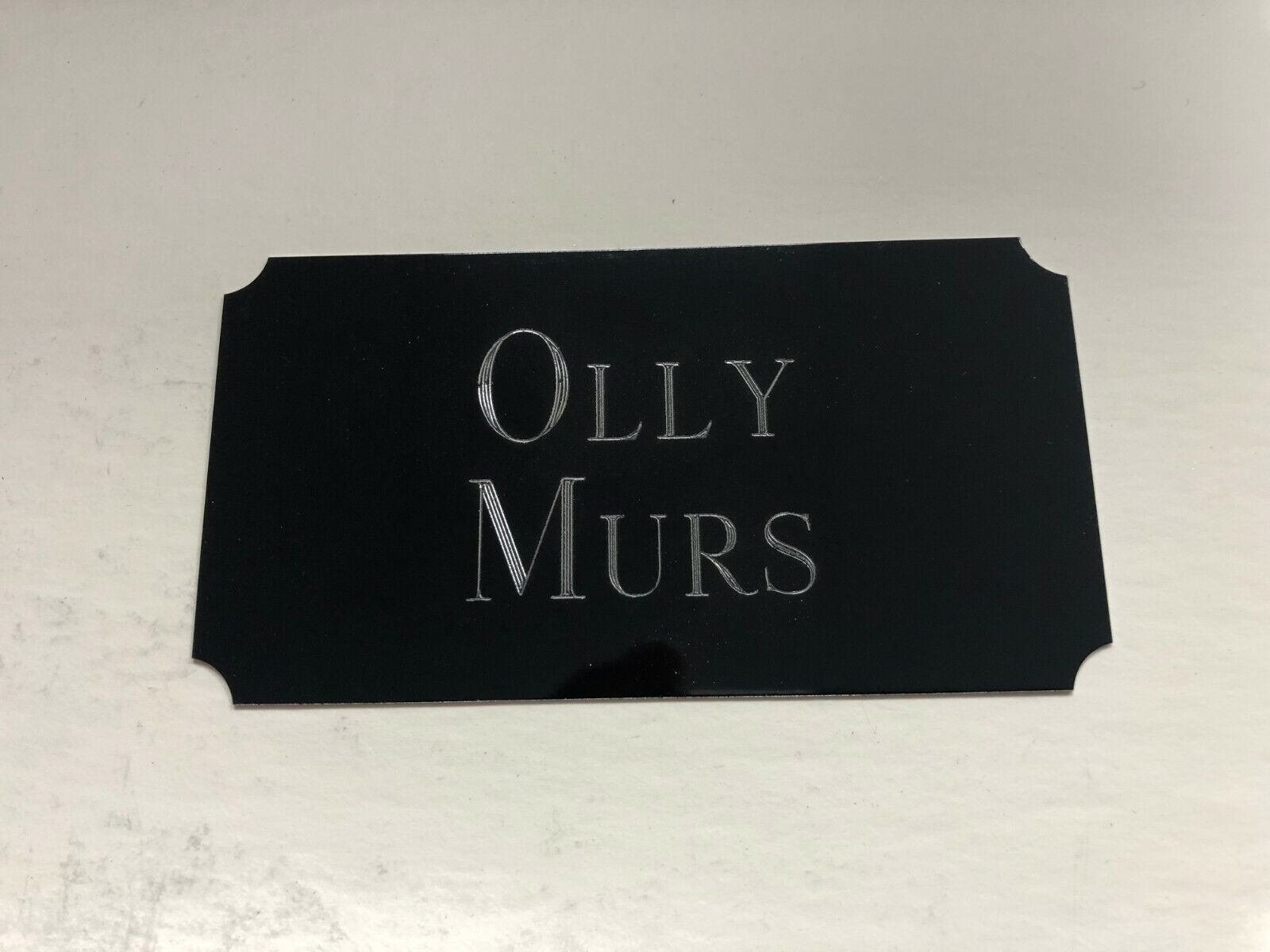 Olly Murs - 95x50mm Engraved Plaque / Plate for Signed Photo Poster painting Music X Factor Star