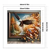 Eagle Out Of Frame - 14CT Stamped Cross Stitch - 40*40cm - Animal