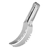 Stainless Steel Watermelon Slicer Cutter with Non-Slip Handle Fruit Corer Cutter
