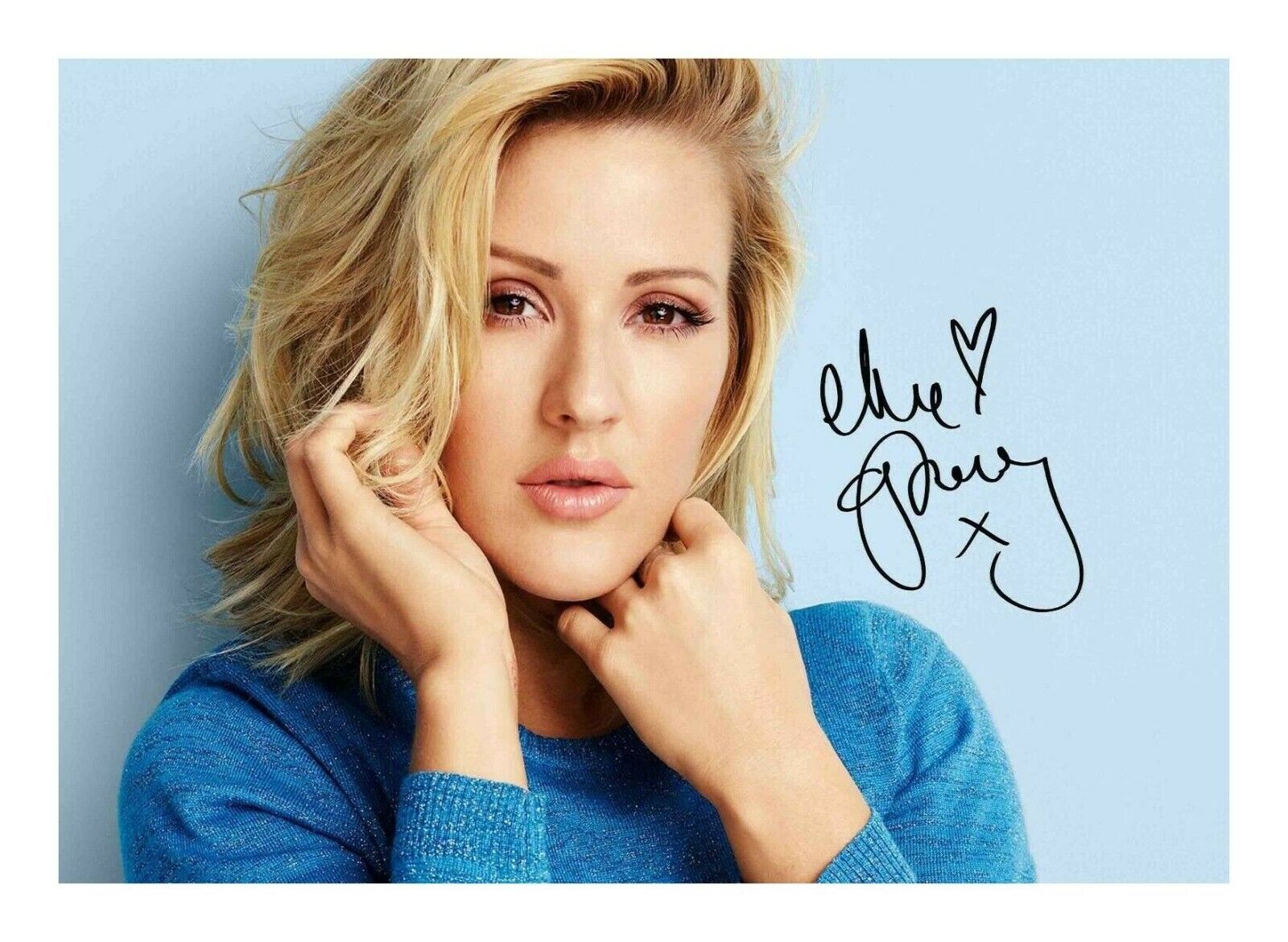 ELLIE GOULDING AUTOGRAPH SIGNED PP Photo Poster painting POSTER