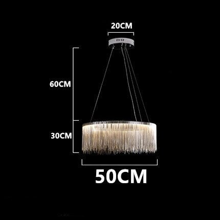 Nordic Luxury LED Chandelier Lighting Living Room Hotel Hall Ceiling Chandeliers Lamp Lustre Dining Room Home Deocr Hanging Lamp