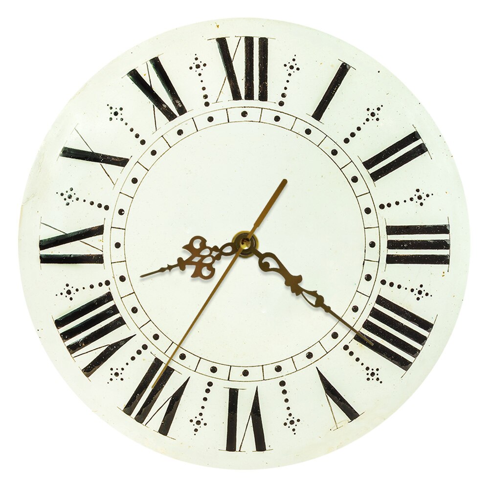 

Roman Numerals Rustic - Frameless Acrylic Wall Clock, 501 Original