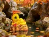 1/20 Scale World Zukan Charmander in Rainy Season & Indigo Plateau Moltres Flame - Pokemon Resin Statue - QN Studios