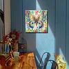 (25x25cm)DIY Pre-Framed 3D Flapping Butterfly Diamond Painting Art Craft Kit Living Room Decor