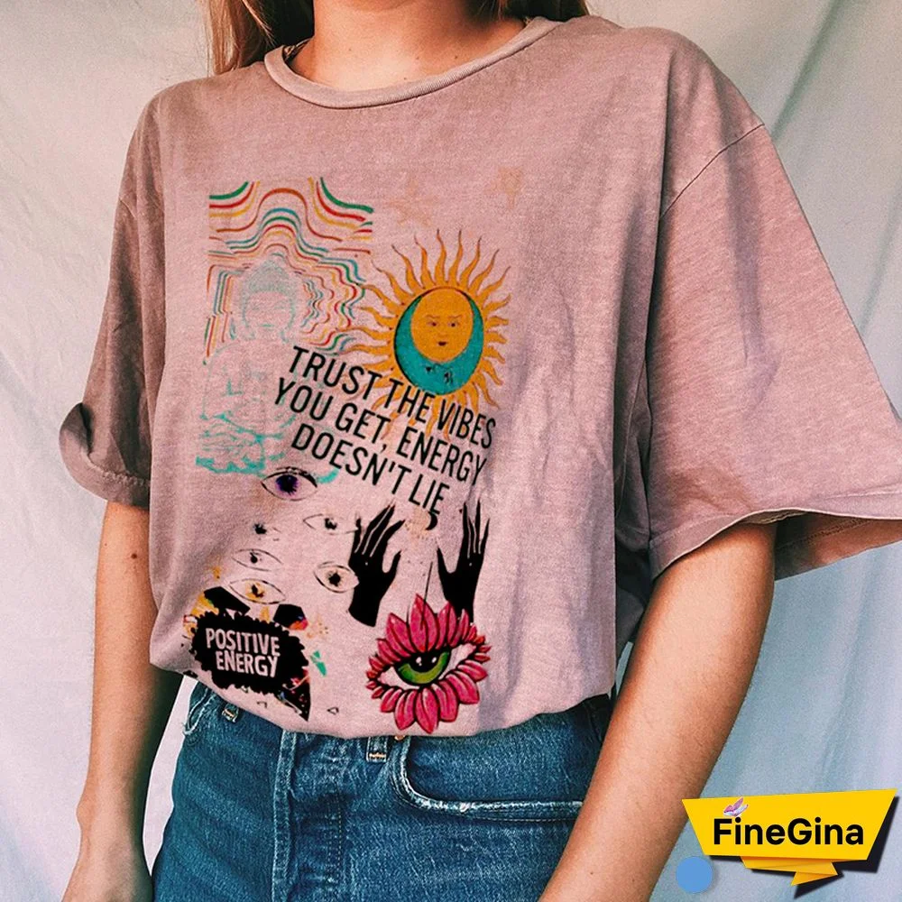 Vintage Round Neck Short-Sleeved Fashion Print Tee
