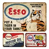 3pcs - Esso Petroleum - Vintage Metal Tin  Signs(12*16Inch)