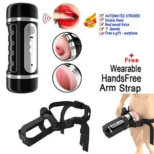 pornhint Pornhint Handsfree Male Masturbators Cup Stroker Pocket Pussy Wearable Release Sex Toys