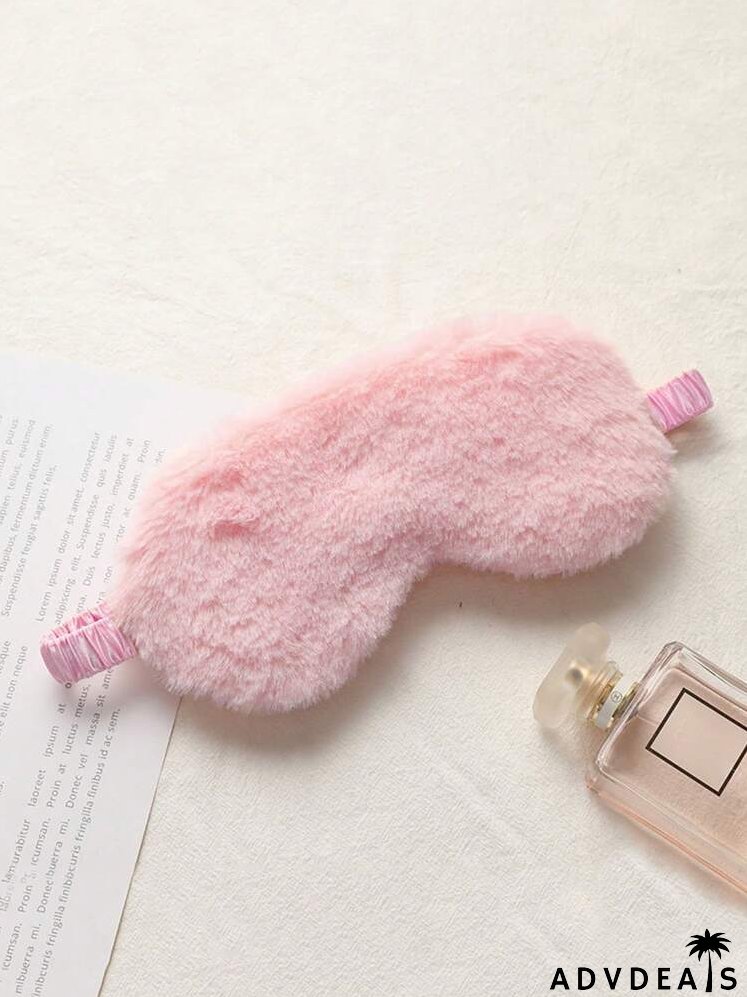 Plain Plush Eye Cover