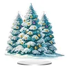 2D Flat Christmas Tree Print DIY 5D DIY Diamond Art Ornaments for Home Decor